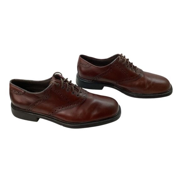 Nunn Bush Brown Leather Oxford Dress Shoes Men's Size 9M - Picture 2 of 7